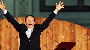 LEONE D'ORO A BENIGNI - Simone Mangani: E' la consacrazione di un talento unico