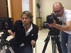 CRISTIAN E SALLY - Inizio riprese per il cortometraggio di Modestino Di Nenna