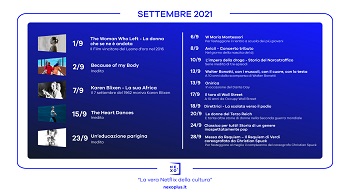 NEXO+ - Tante uscite in streaming a settembre
