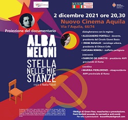 ALBA MELONI STELLA NELLE MIE STANZE - Anteprima a Roma il 2 dicembre