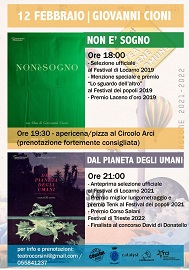 IL CINEMA DI GIOVANNI CIONI - Il 12 febbraio al Teatro Corsini a Barberino di Mugello