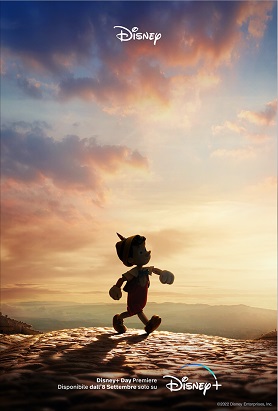 PINOCCHIO - Disney+ ha diffuso il teaser trailer e la key art