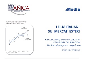 ANICA - Film italiani all�estero raddoppiati in 5 anni