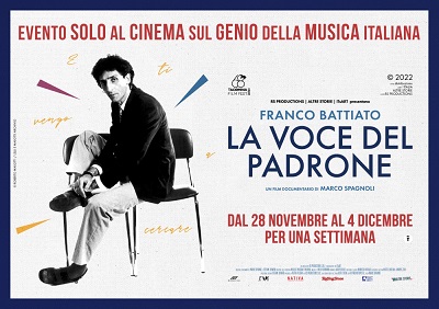 FRANCO BATTIATO - La voce del padrone in sala dal 28 novembre