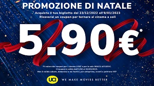 UCI CINEMAS - Arriva una promozione speciale per il periodo natalizio