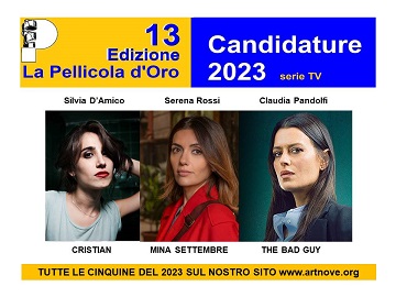 LA PELLICOLA D'ORO 2023 - Tutte le nomination