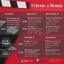 DA TRIESTE A ROMA - E' il turno del Festival Ibero-Latino Americano