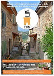 BORGHI SUL SET 2023 - Il 29 maggio al via la I^ edizione del festival