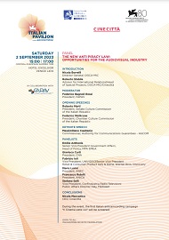 VENEZIA 80 - FAPAV alla Mostra Internazionale d'Arte Cinematografica