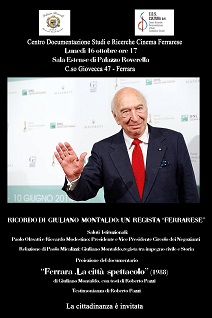 GIULIANO MONTALDO - Un omaggio a Ferrara