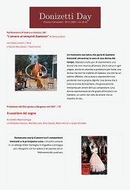 DONIZETTI DAY - Il 29 novembre al Cinema Gavazzeni di Seriate