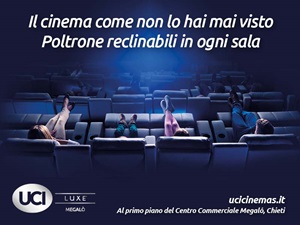 UCI LUXE MEGALO' - Inaugura a Chieti