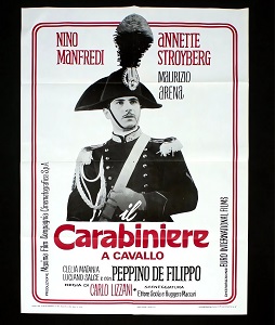 OMAGGIO A NINO MANFREDI - Il 29 novembre a Roma proiezione di Il Carabiniere a Cavallo