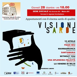VISIONI SARDE NEL MONDO - Il 28 dicembre tappa a Roma