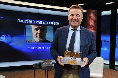 CIAK D'ORO 38 - Il Ciak doro Classic alla carriera a De Sica