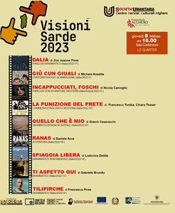 VISIONI SARDE NEL MONDO - L'8 febbraio tappa ad Alghero