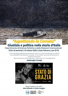 STATO DI GRAZIA - Il docufilm sulla vita di Crespi allUniversit di Palermo