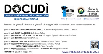 DOCUDI' 11 - In programma otto documentari