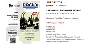 DOCUDI' 11 - Terzo appuntamento l'11 aprile con 