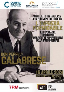 L'IMPRESA FORMIDABILE - Il 16 aprile proiezione al Cineporto di Bari