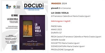 DOCUDI' 11 - Ultimi tre appuntamenti a Pescara