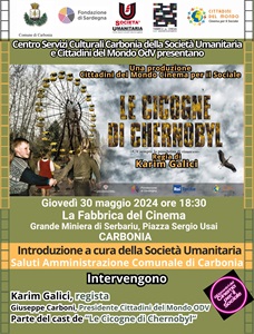 LE CICOGNE DI CHERNOBYL - Il 30 maggio proiezione a Carbonia