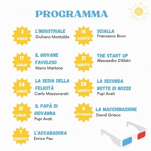CINEMA D'ESTATE AMSTERDAM - Dal 3 luglio al 4 settembre