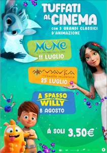 RASSEGNA ANIMATION - Tre film d'animazione in sala dall'11 luglio