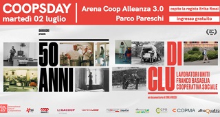 ARENA COOP ALLEANZA 3.0 - Il 2 luglio 