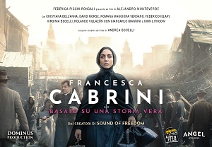 FRANCESCA CABRINI - Al cinema il 13, 14 e 15 ottobre