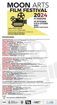 MOON ARTS FILM FESTIVAL 4 - Dal 28 settembre al 6 ottobre a Quartu SantElena