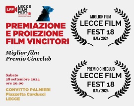 LECCE FILM FEST 18 - I vincitori