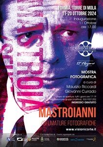 MARCELLO MASTROIANNI, SFUMATURE CINEMATOGRAFICHE - La mostra alla Torre di Mola a Formia