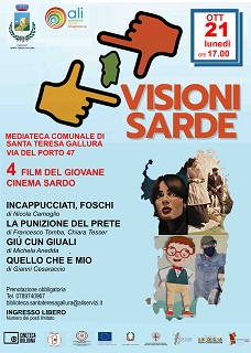 VISIONI SARDE NEL MONDO - Il 21 ottobre a Cagliari e a Santa Teresa Gallura