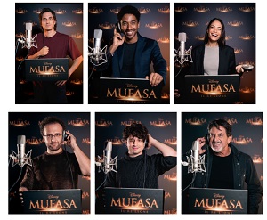 MUFASA: IL RE LEONE - Luca Marinelli, Alberto Boubakar Malanchino ed Elodie sono le voci italiane
