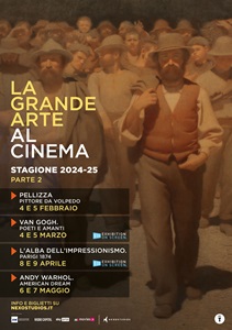 LA GRANDE ARTE AL CINEMA 2025 - Il programma