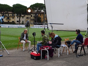 LEONI - Concluse le riprese del documentario sull'Us Poggibonsi