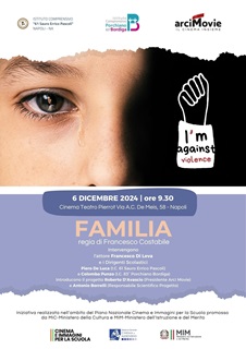 I AM ANTI-VIOLENCE - Il 6 dicembre primo appuntamento con 