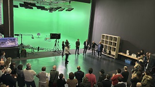 DIGITAL ARENA - A Ravenna lo studio con il virtual set tra i pi grandi d'Italia