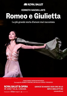 ROMEO E GIULIETTA - Dal Royal Ballet di Londra al cinema il 20 marzo