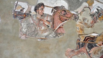 IL VOLTO DI ALESSANDRO. IL RESTAURO DEL MOSAICO.DI ALESSANDRO E DARIO - Il 2 aprile in prima serata su Rai 5