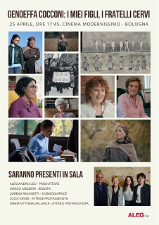 GENOEFFA CECCONI: I MIEI FIGLI, I FRATELLI CERVI - Il 25 aprile al Modernissimo di Bologna