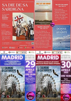 CINEMA SOCIALE DELLA SARDEGNA - Tre eventi tra Valencia e Madrid