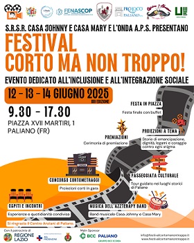 FESTIVAL CORTO MA NON TROPPO! 13 - Economia, salute mentale e lavoro al centro
