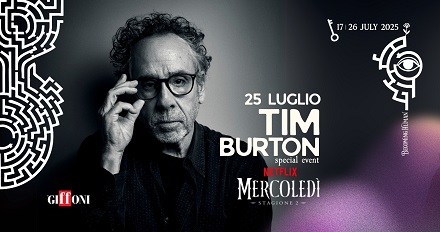 GIFFONI 55 - Ospite Tim Burton e 