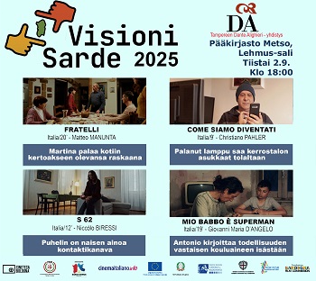 VISIONI SARDE NEL MONDO - Il 2 settembre il cinema sardo a Tampere