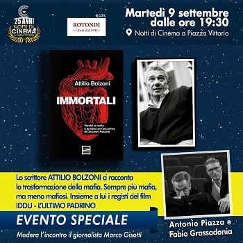 NOTTI DI CINEMA A PIAZZA VITTORIO 25 - Il 9 settembre 