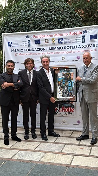 VENEZIA 82 - Il Premio Fondazione Mimmo Rotella a Paolo Sorrentino per 