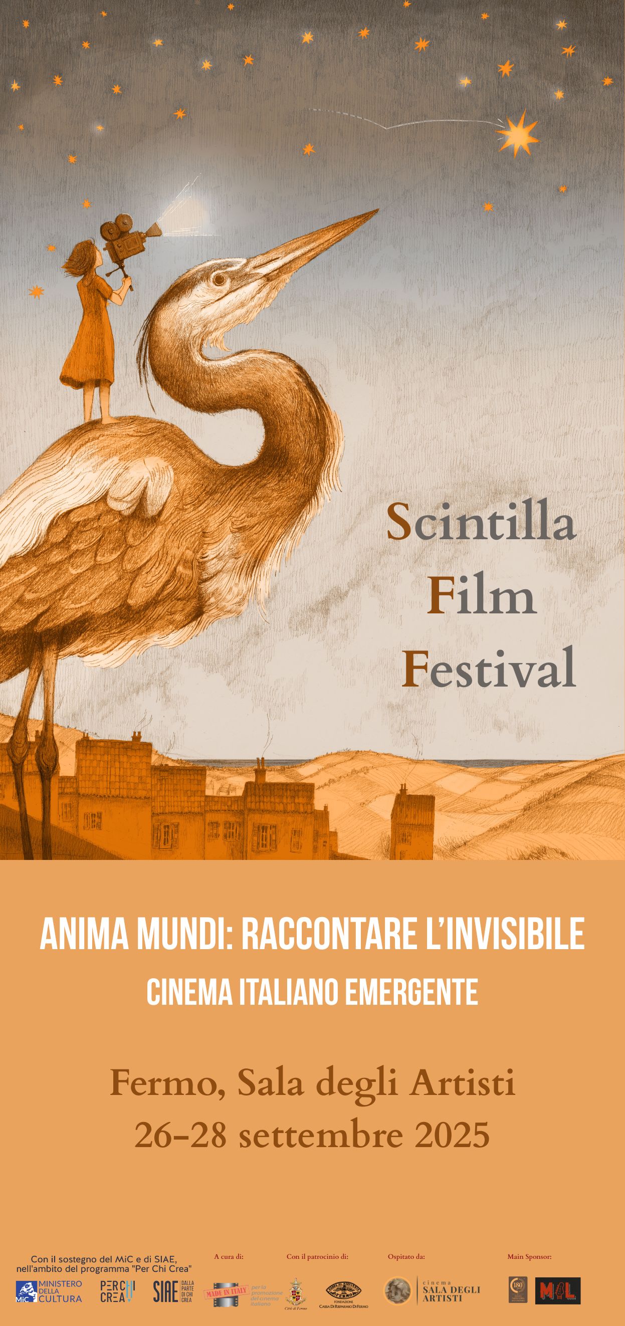 SCINTILLA FILM FESTIVAL 2025 - Un nuovo festival a Fermo