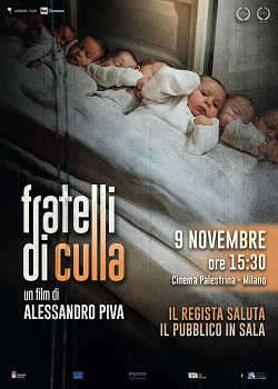 FRATELLI DI CULLA - Il 9 novembre Alessandro Piva presenta il film al Cinema Palestrina di Milano